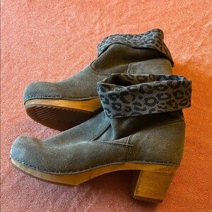 Sanita Women's Gray Ankle Boots